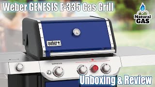 New 2022 Weber GENESIS E-335 Gas Grill (Natural Gas) | First Impressions