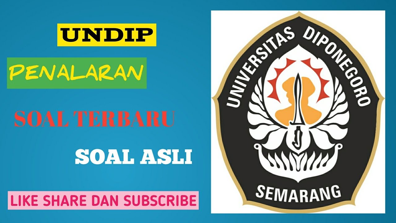 Wajib Dikuasai !! TPA PENALARAN Ujian Mandiri UNDIP