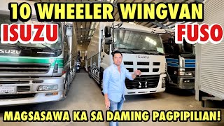 NEW ARRIVALS from JAPAN - ISUZU GIGA WINGVAN 10 Wheeler 12 Wheeler