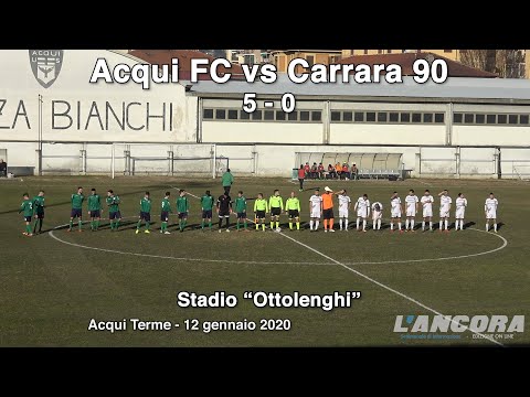 Calcio - Acqui FC vs Carrara 90 5 - 0 (12 gennaio 2020)