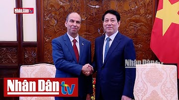 Chủ tịch nước Lương Cường tiếp các Đại sứ trình Quốc thư