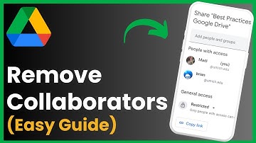 How To Remove Collaborators From Google Drive !