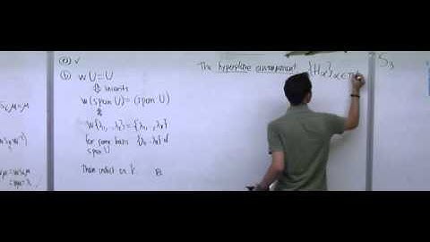 Lecture 23 . Coxeter Groups (Federico Ardila)