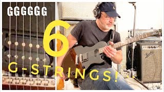 what does a guitar with 6 g-strings sound like?