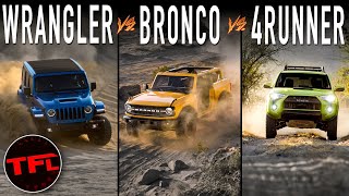 Bronco vs. Wrangler vs. 4Runner: Which One Is The Easiest To Live With Every Day?