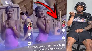 Black Woman Accuses White People of RACISM for Leaving Jacuzzi While She TWERKS! by CartierFamily 68,406 views 13 days ago 8 minutes, 23 seconds