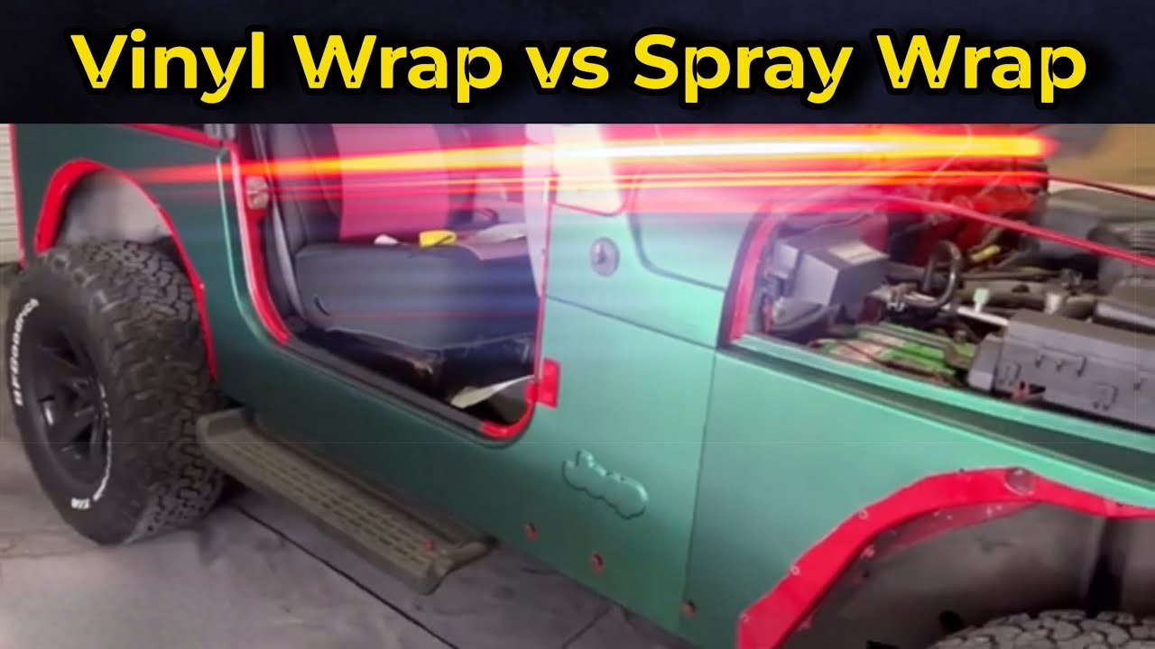 Which is better Vinyl Wrap or Plasti Dip YouTube