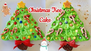 How to Make Christmas Tree Cake | Super Soft & Fluffy Sponge Cupcakes screenshot 3
