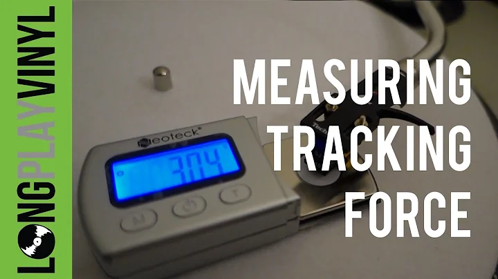 Setting your stylus tracking force with a digital scale - LongPlayVinyl