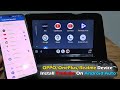 Any oppooneplusrealme device install youtube on android auto