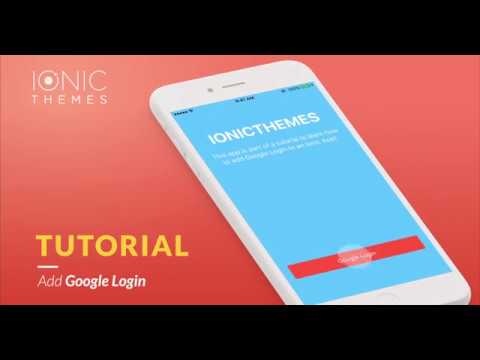 Add Google Login to your Ionic App