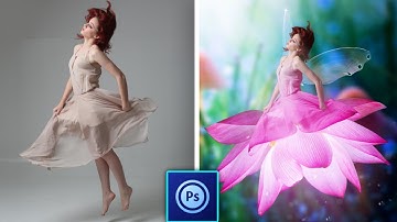 Ps Touch Tutorial - How to Create a Fairy Photo manipulation in ps touch/android
