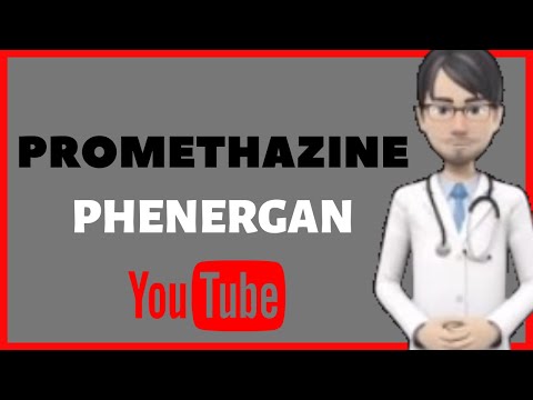 💊پرومیتھازائن کیا ہے؟ Promethazine (Phenergan) کے مضر اثرات، انتباہات، استعمال، moa اور فوائد 💊
