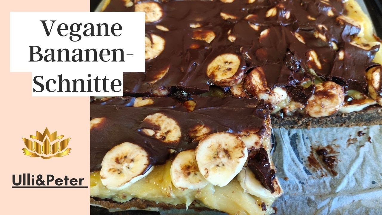 Vegane Bananenschnitte - YouTube