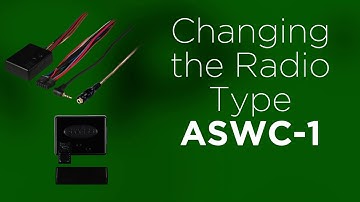 Axxess ASWC-1 Tech Tip - How to Change the Radio Type
