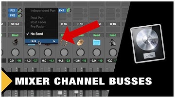 Mixer Bus Channels in Logic Pro X (Tutorial)