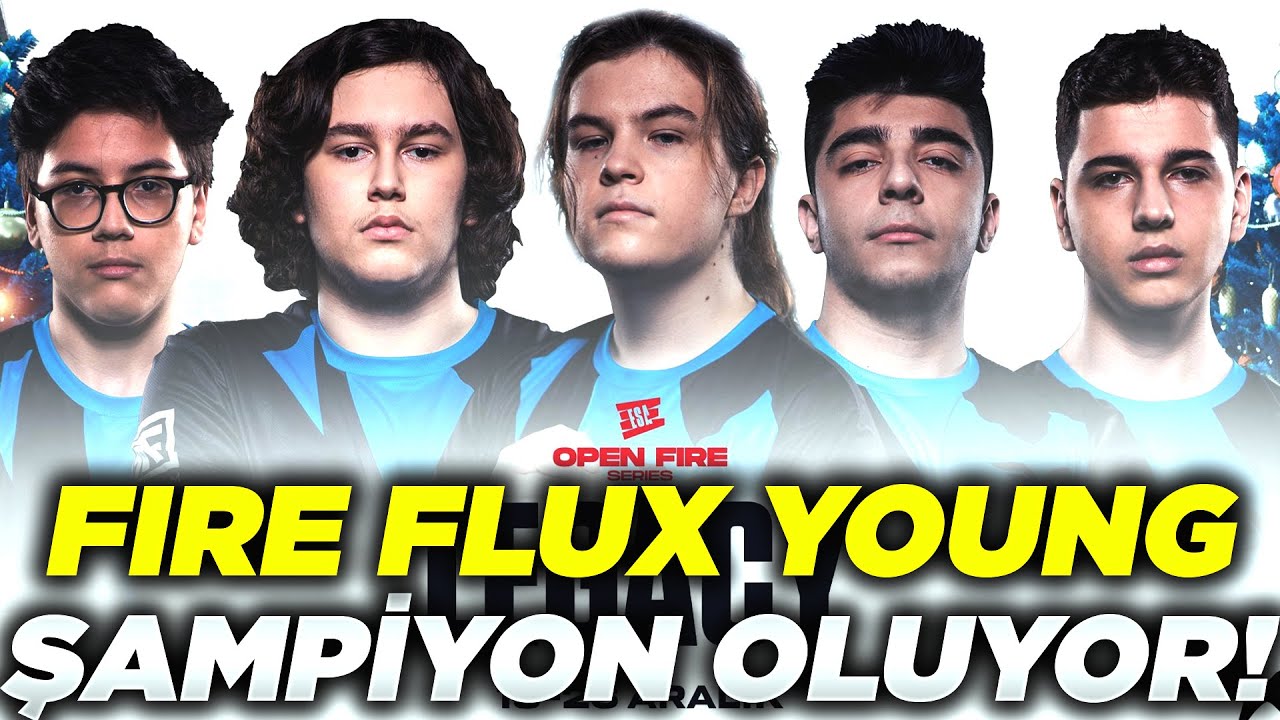 FIRE FLUX YOUNG ESA TURNUVASINDA ŞAMPİYON OLUYOR!