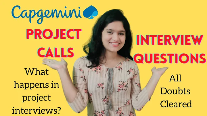 Ace Your Capgemini Project Interview | Clear All Doubts