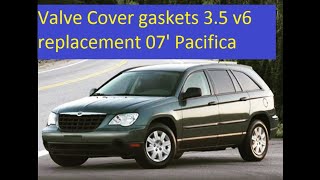 07' Chrysler Pacifica Valve Cover Gaskets Replacement