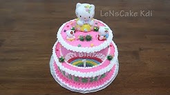Kue Ultah Mudah Hello Kitty Karakter by LeNsCake Kdi - Durasi: 6.33. 