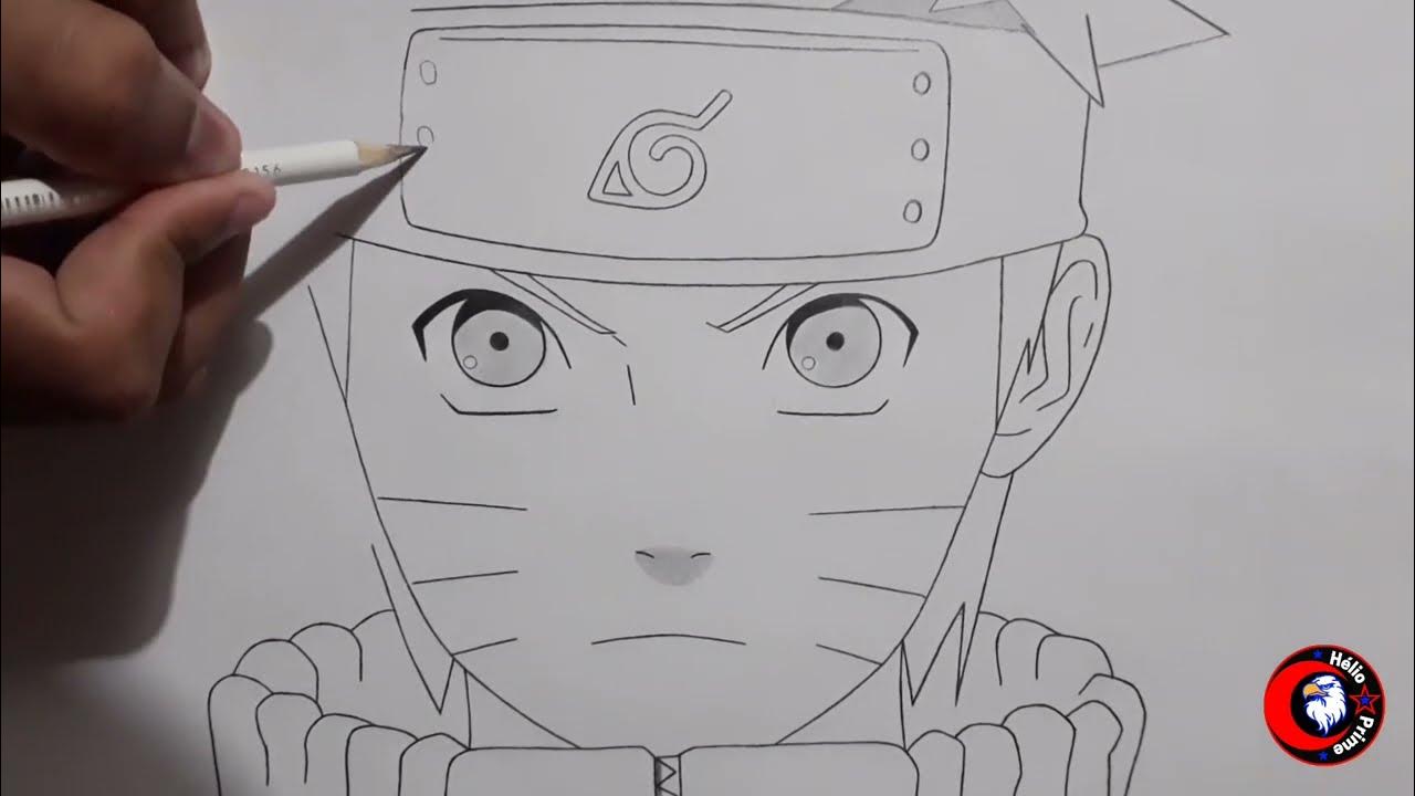 COMO DESENHAR ANIMES.  Naruto uzumaki art, Naruto drawings, Anime  character drawing