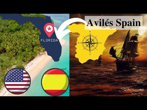 USA'S OLDEST PERMANENT CITY came from here (AVILÉS SPAIN) 🇺🇸 🇪🇸