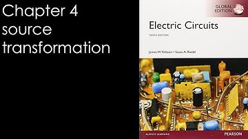 Circuits Analysis Nilsson Riedel 4.8 and 4.9 source transformation #9