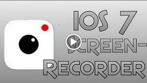 How to get iRec - iOS 7/8 Screen Recorder - How To Install (Pre Release)