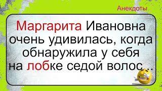 Маргарита И Ее Седые Волосы На Лоб... Подборка Смешных Жизненных Анекдотов. Лучшие Короткие Анекдоты