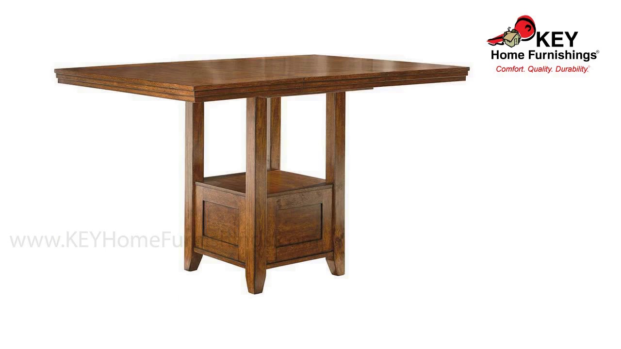 Ashley Ralene Counter Height Dining Room Table D594-42 | KEY Home