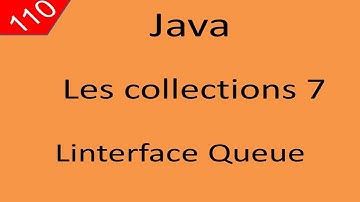 Java Cours 110 درس جافا Les Collections partie 7 L