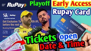 Playoff Tickets Early Access Open date & Time.Paytm insider.Chennai/Ahmedabad IPL tickets Going LIVE