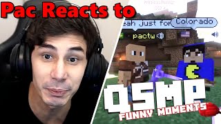Pac Reacts to QSMP FUNNY MOMENTS 2