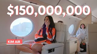 Inside Kim Kardashian's $150 Million Private Jet (Kim Air)