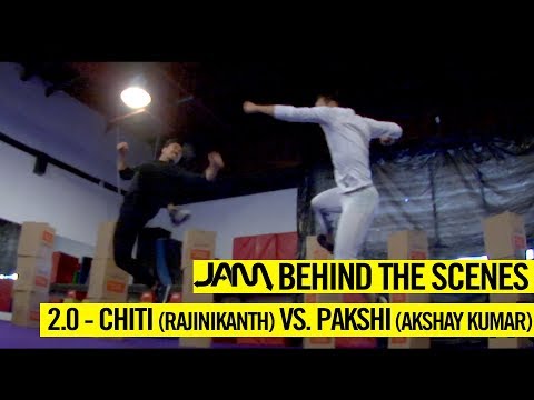 2.0---chiti-(rajinikanth)-vs.-pakshi-rajan-(akshay-kumar)---jam-behind-the-scenes