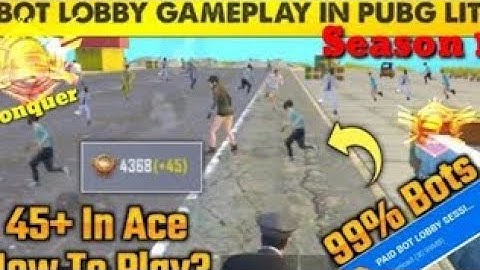 Pubg Lite 😱 Bot Lobby Config File | Season 15 Bot Lobby Tricks | Pubg Mobile Lite Bot Lobby 2022