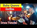 Learn The Drum Beat For Baby Queen by The Gorillaz Drum Tutorial Lesson