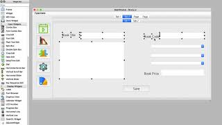 06 Design Book Tab | Python & PyQt5