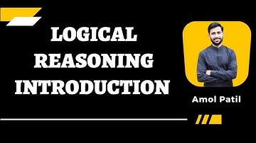 Logical Reasoning Recorded Batch Syllabus Introduction and Batch Information || Amol Patil