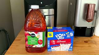 We Got More Apple Juice and Pop Tarts at Safeway Today