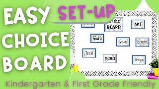 Early Finisher Choice Board Set-Up, Tips and Ideas - Simple Steps For Kindergarten & First Grade by Teachers Making The Basics Fun 1,102 views 4 months ago 15 minutes