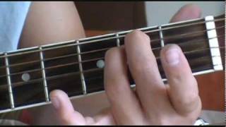 Video thumbnail of "Ein Lwa Thu-Y Wine(Guitar Lesson)"