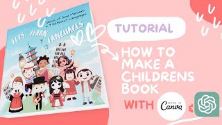 How to create a children's book that will actually sell | For Amazon KDP | Made with Canva & Chatgpt
