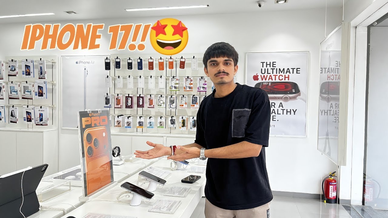 IPHONE 17 IS HERE! 🤯 My FIRST LOOK & HANDS-ON!