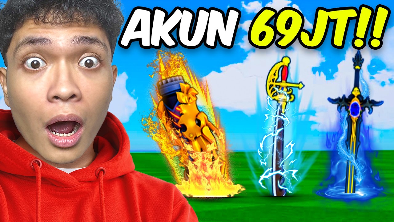 ISI DARI AKUN YANG ADA 53 BLESSING DAN CURSE OP DI BLOX FRUITS !! 306K ROBUX !!