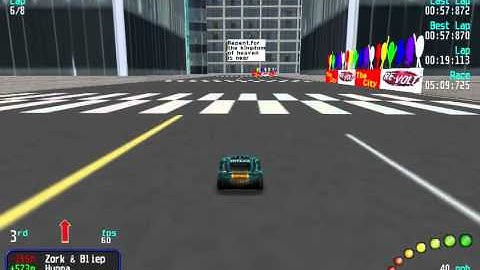 ReVolt Custom Track The City 4 by doll265 - Timed Race