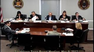 Smithtown Town Board Meeting May 9, 2017