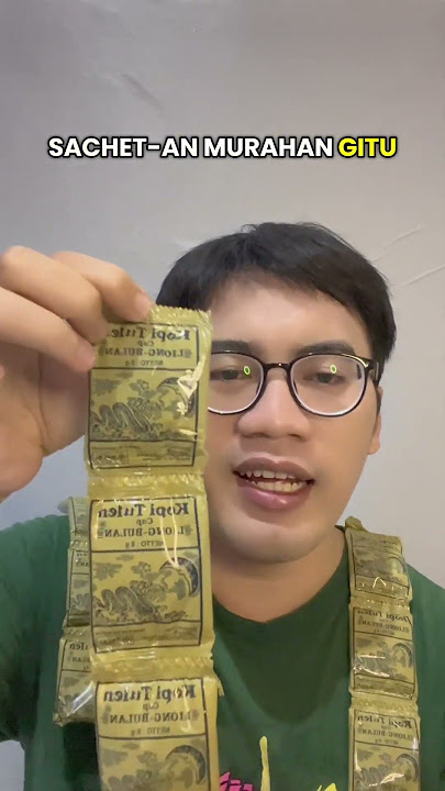 Liong coffee mini sachet - in this economy you have to be smart in finding alternative products #...