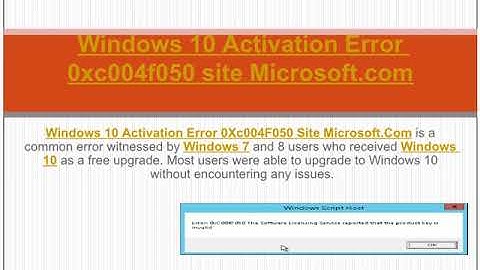 How to fix windows 10 activation error code
