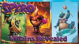 Spyro Villains REVEALED!! Spyro Reignited Box art